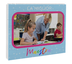 Mattoncini puzzle La migliore maestra