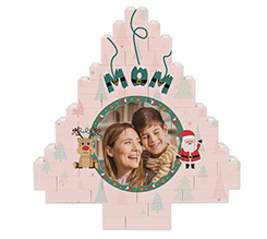 Mattoncini puzzle albero Mom Christmas