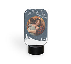 Lampada Led Paesaggio natalizio