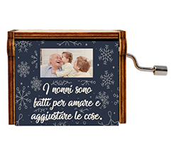 Carillon in legno grafica Nonni da amare