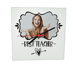 orologio in vetro per maestre migliore maestra