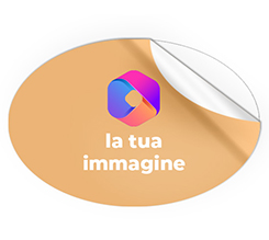 Adesivo ovale grande