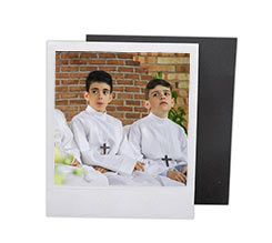 Polaroid personalizzate invito Prima comunione