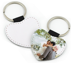 portachiavi cuore in pelle bomboniera per matrimonio