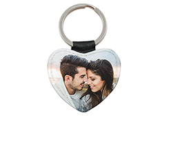 Portachiavi-pelle-cuore-con-foto