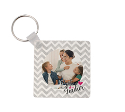 portachiavi quadrato in legno best teacher