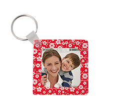 Portachiavi in masonite dedicato alla mamma