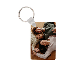 portachiavi rettangolare in legno