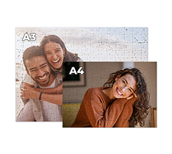 Puzzle Personalizzato Rettangolare in formato A3 o A4