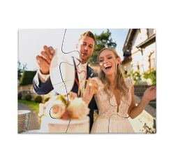 puzzle magnetico save the date matrimonio