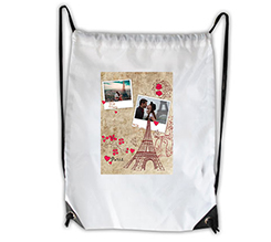 Sacca per Estate con foto e grafica Parigi