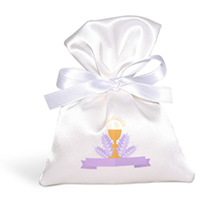 Sacchetto Prima Comunione con foto e grafica Calice con Spighe