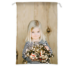 Sacco Babbo Natale da personalizzare con immagini e nomi