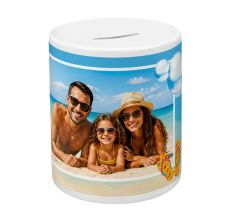 Salvadanaio in ceramica Summer