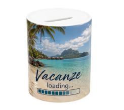salvadanaio personalizzato per le vacanze