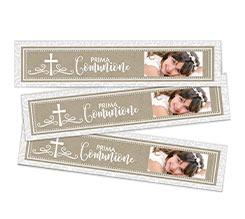 Segnalibri personalizzati per invito Prima Comunione