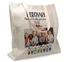 shopper in juta per maestra