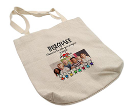 Shopper in juta Insegnare