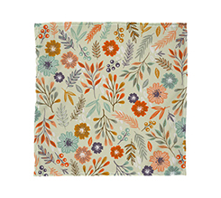 foulard stampato con fiorellini colorati