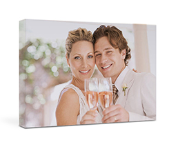 stampa su tela con foto per matrimonio