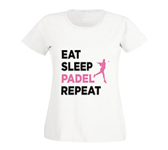 maglietta sportiva da donna con grafica padel