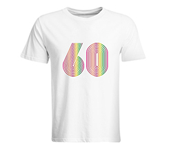 maglietta da uomo da regalare per compleanno 60 anni