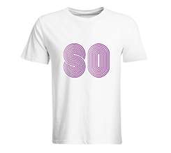 maglietta compleanno per uomo di 80 anni