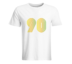 maglietta compleanno uomo 90 anni