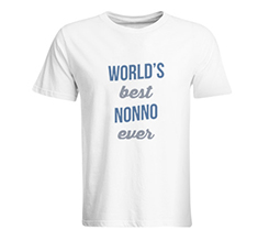 maglietta personalizzata per nonno grafica best nonno