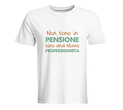 maglietta per nonno personalizzata con grafica nonno professionista