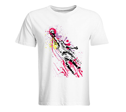 maglietta sportiva in cotone portiere