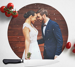 tagliere personalizzato rotondo regalo di nozze