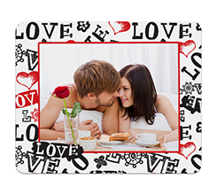 tappetino-mouse-tessuto-foto-cornice-love