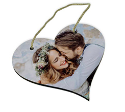 targa per porta a cuore per matrimonio