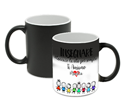 tazza magica personalizzata per maestre con grafica insegnare