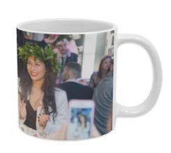 Tazza a campo pieno con foto laurea
