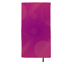 Telo mare in microfibra 80x150 cm Grafica astratta rosa