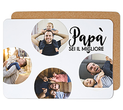 Tovaglietta in sughero Papà sei il migliore