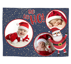 Tovaglietta in tessuto hohoho e collage foto