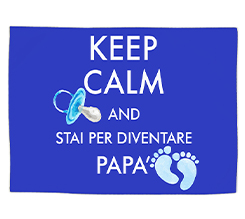 Tovaglietta in tessuto Keep calm dad