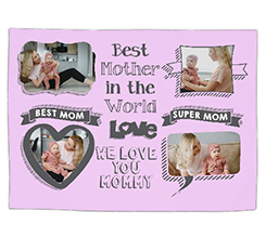 Tovaglietta tessuto Best mother in the world