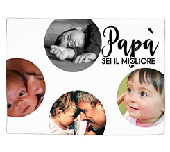 Tovaglietta in tessuto Papà sei il migliore