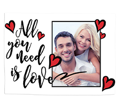 Tovaglietta in tessuto Need love