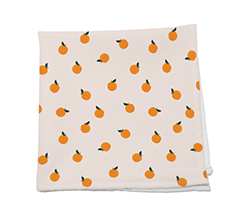 Tovagliolo in tessuto con arance