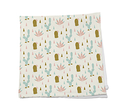 Tovagliolo in tessuto con fantasia cactus