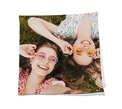 Tovaglio in tessuto con collage a 4 riquadri