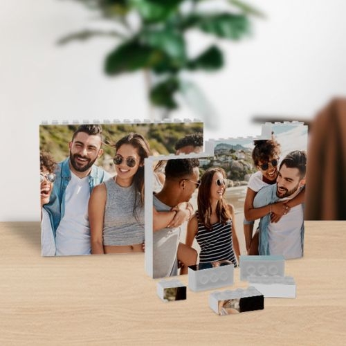 Foto puzzle mattoncini