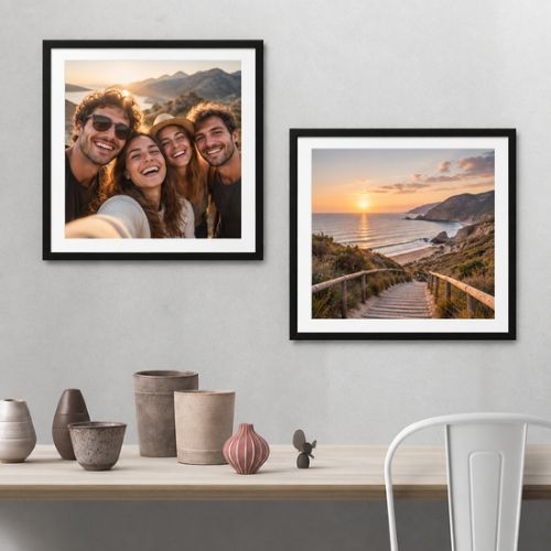 Stampa foto con cornice