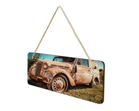 personalizza targa in legno per porta