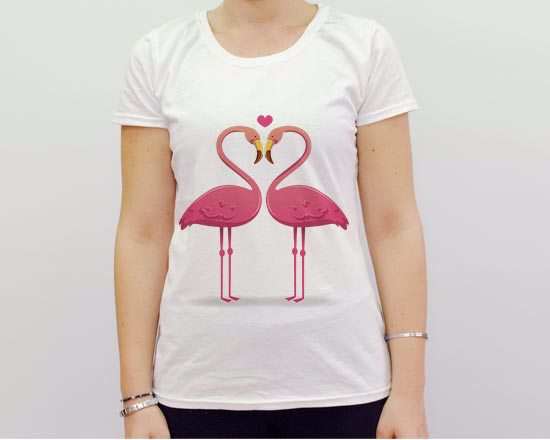 Maglia donna personalizzata con grafiche, foto o testi